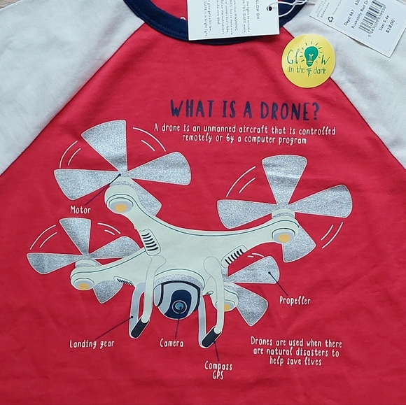 Mini Boden nwt drone tee 5-6 years - Picture 9 of 11